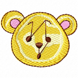 Teddy Embroidery Design 3